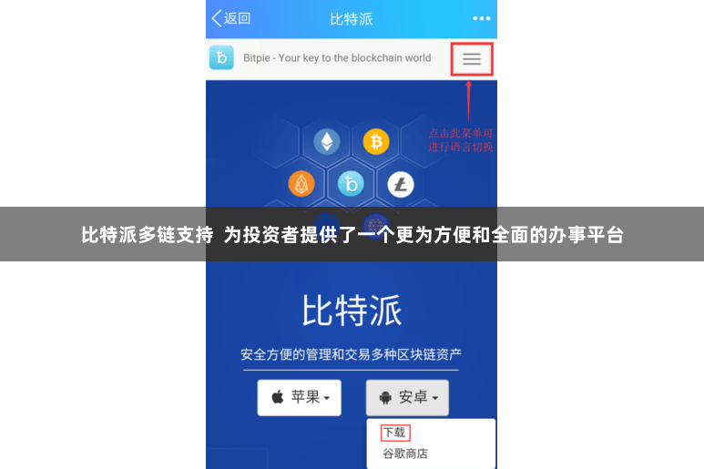 比特派多链支持  为投资者提供了一个更为方便和全面的办事平台